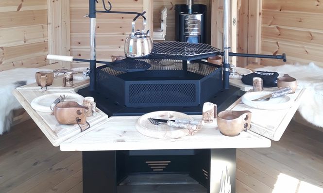 Hovedbilde Utrekkbare bord til grillen