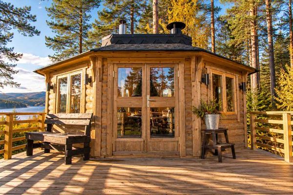 Hovedbilde Kombihytte Arctic 15 m2 (grillhytte/badstue)