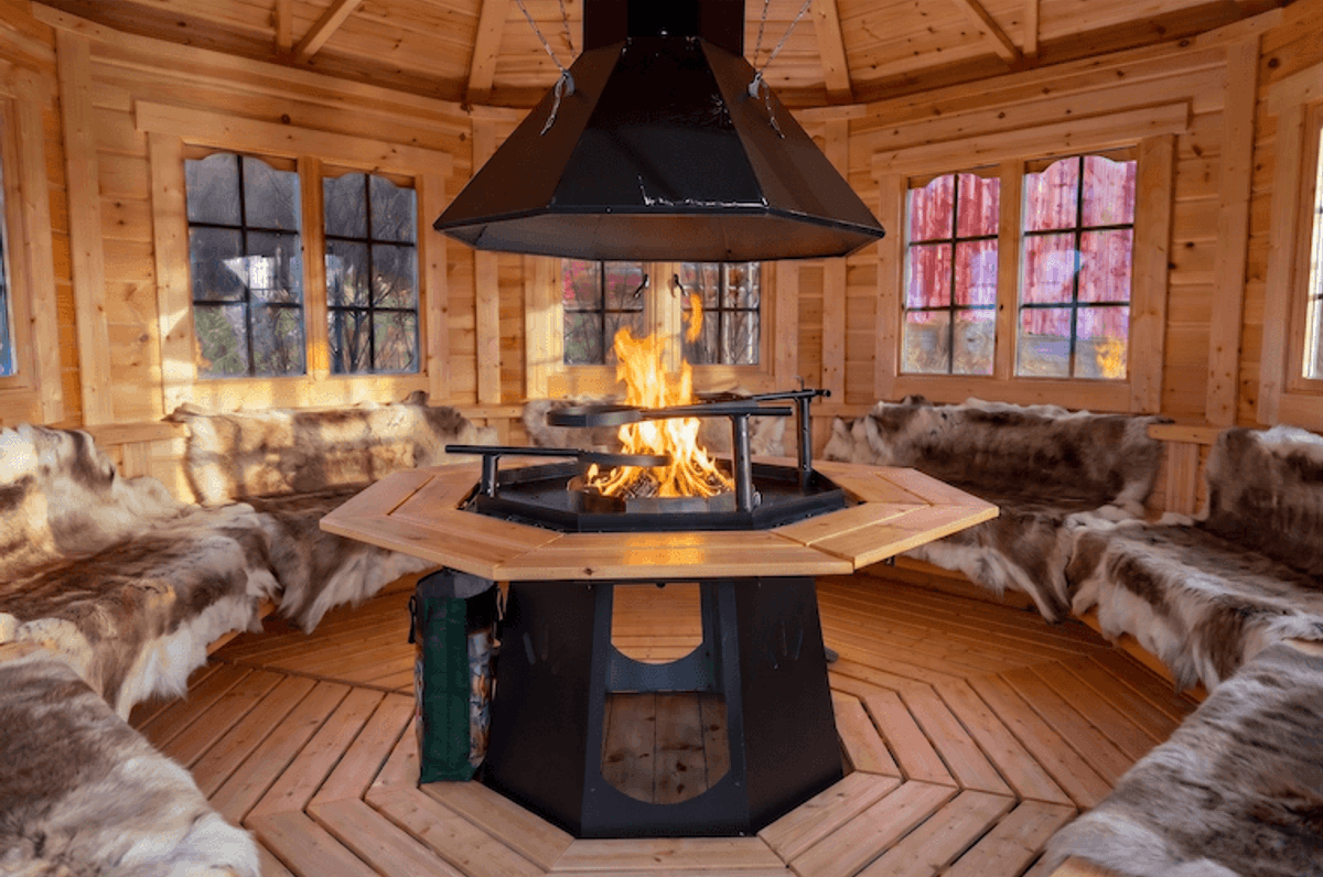 Grillhytte Dina 17 Royal - Buet vegg